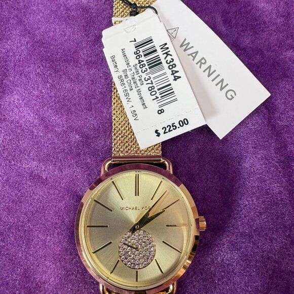 Women\'s Watch Michael Kors Portia MK3844 Brand New In Box With Tags main image 3